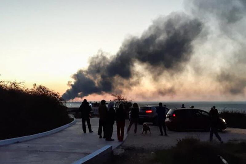 Il sabotaggio del ponte Kerch in Crimea 4