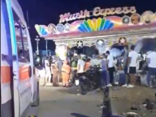 Manfredonia, spari tra la folla al luna park: un ferito