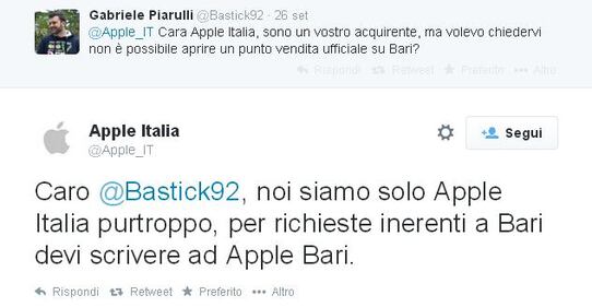 Il finto account Apple Italia che prende in giro i clienti 6