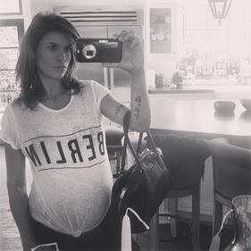 Elisabetta Canalis a pochi giorni del parto 6