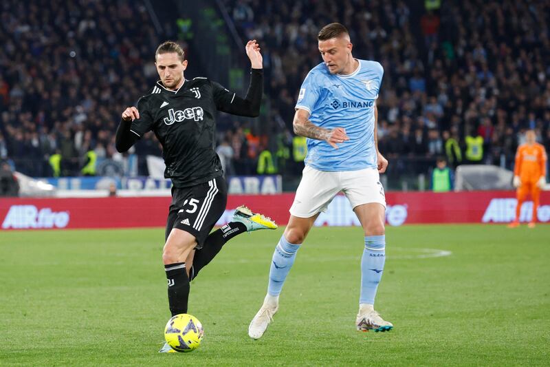 Rabiot Milinkovic Savic Lazio Juventus