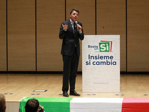 Renzi vede la fine del Pd: "Li saluterò da lontano"