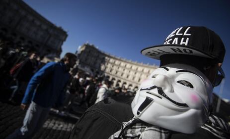 Manifestazione a Roma 6
