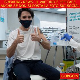 Ecco la satira del giorno. Breaking News: vaccino 1