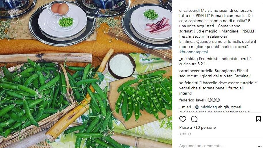 Dopo le camicie, i consigli in cucina delle Isoardi su Instagram