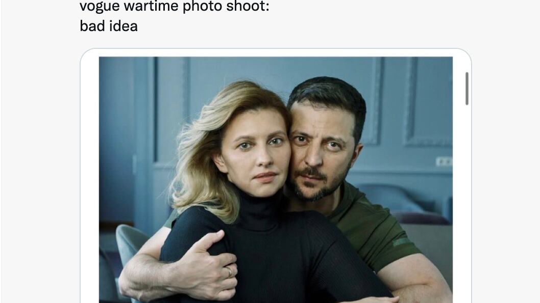 Zelensky e la moglie su Vogue. Ma come divi da copertina rischiano l'effetto boomerang