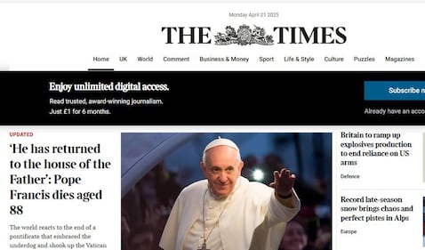 La stampa internazionale sulla morte di Papa Francesco 11