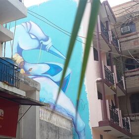 Str. Art Delhi: quando i graffiti li vuole il comune  16