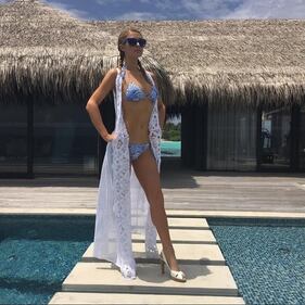 Paris Hilton, compleanno sexy su un'isola da sogno: foto 5
