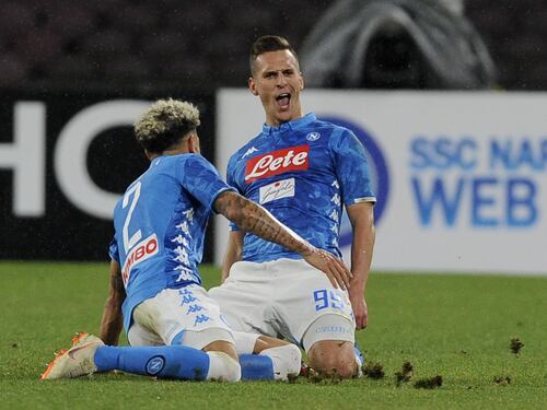 Il Napoli doma la Lazio: gli azzurri vincono 2-1 al San Paolo
