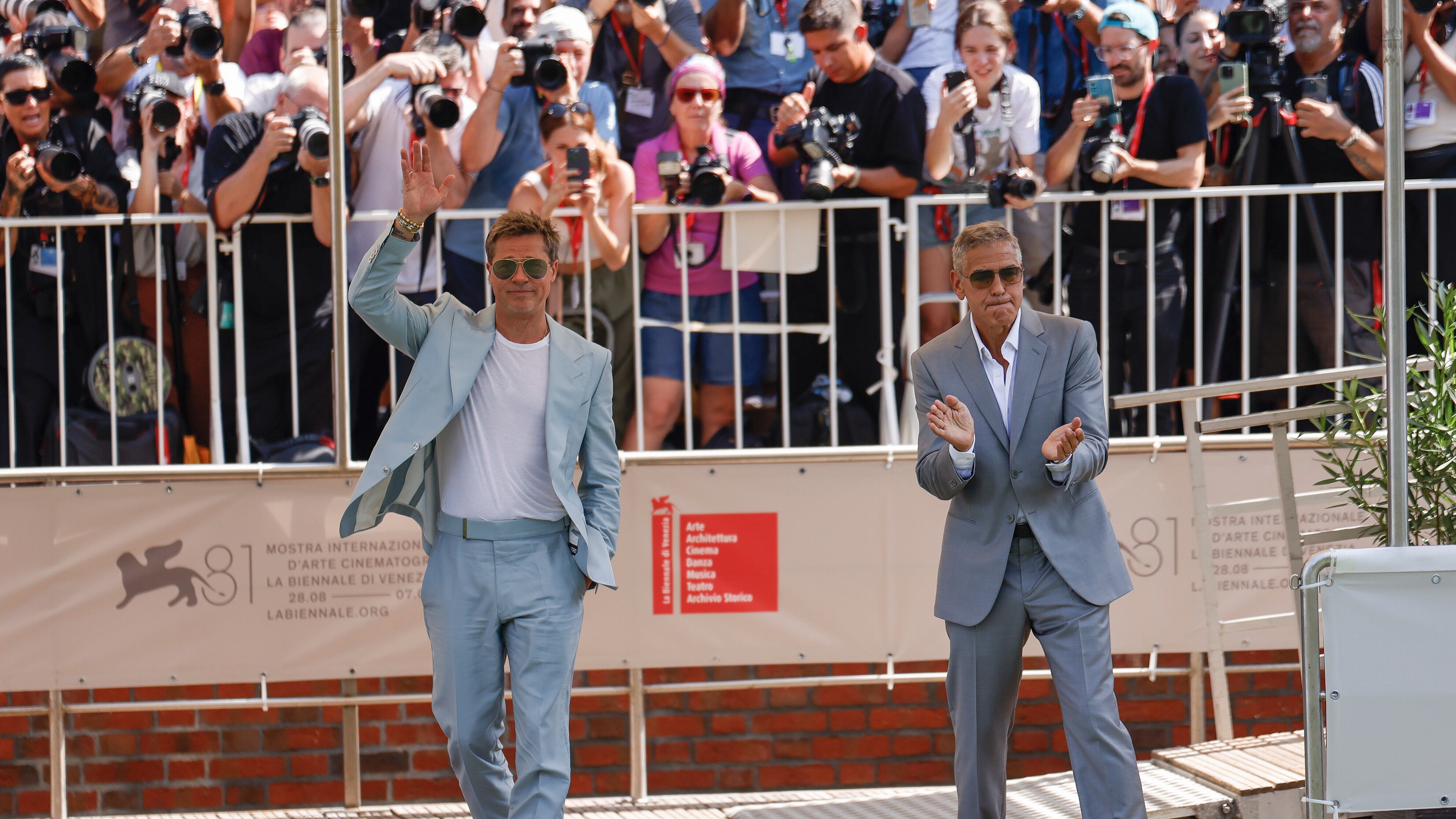 George & Brad, vecchi lupi in stile anni Settanta