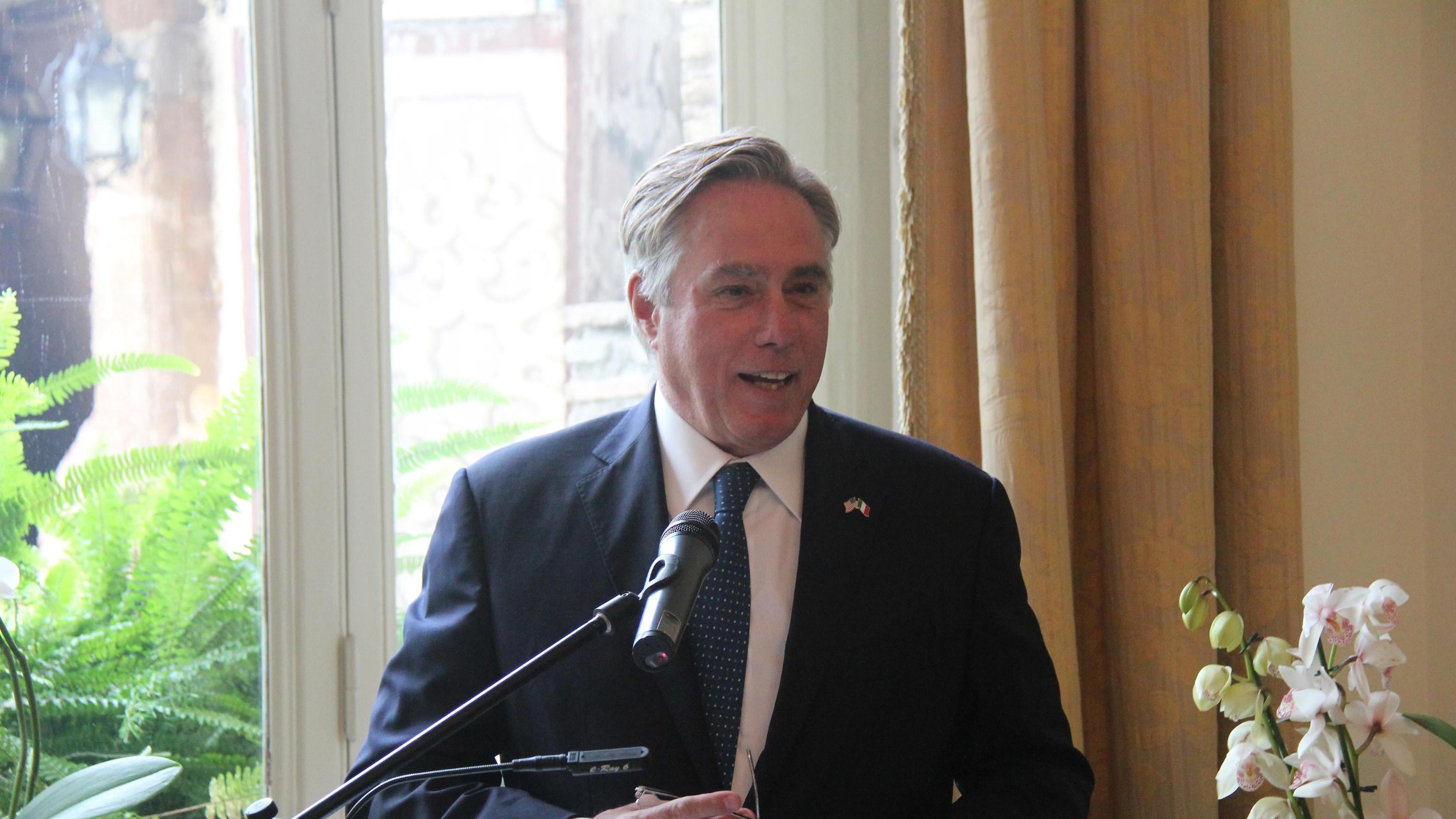 I grillini incontrano l'ambasciatore Usa