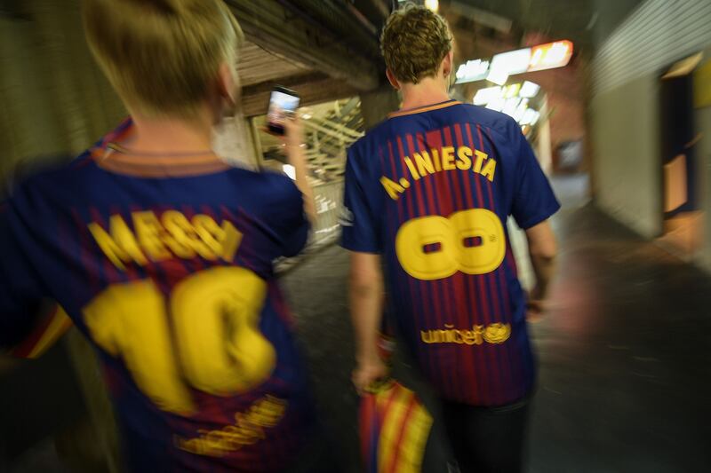 Il commovente addio di Iniesta al Barcellona 12