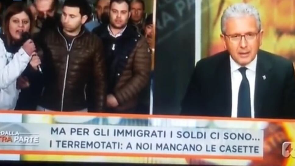 Librandi ai terremotati: "Per loro ci sono container e tende"