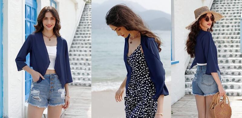 Irevial Cardigan Chiffon