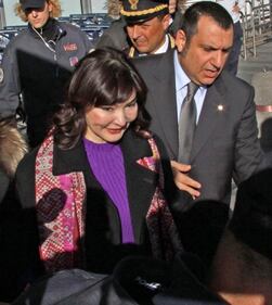 L'arrivo in Italia di Alma Shalabayeva 1