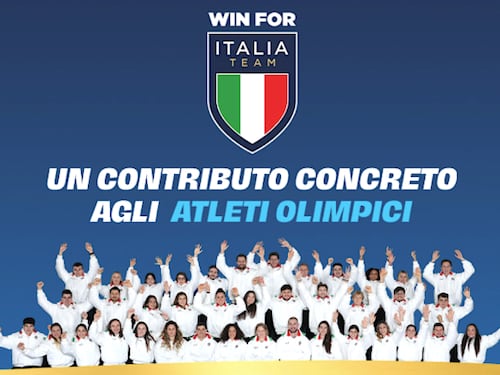 Win For Italia Team, presentato per l’incasso il Jackpot da 1,2 milioni