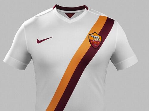 La nuova maglia da trasferta della Roma presentata insieme alla Nike