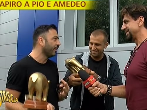 Tapiro d’oro per Pio e Amedeo: "Gli spettacoli sono uguali ai precedenti"