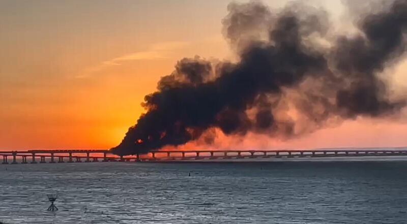Il sabotaggio del ponte Kerch in Crimea 2