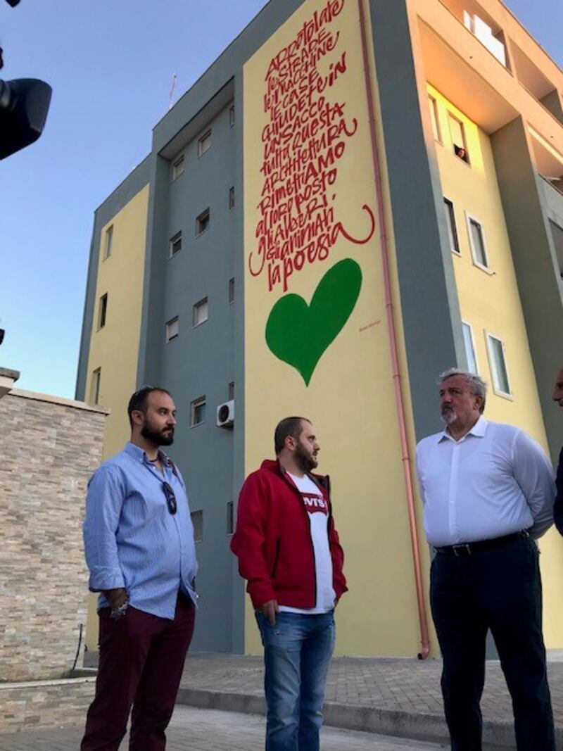 Nardò, inaugurati i murales in memoria di Renata Forte 2