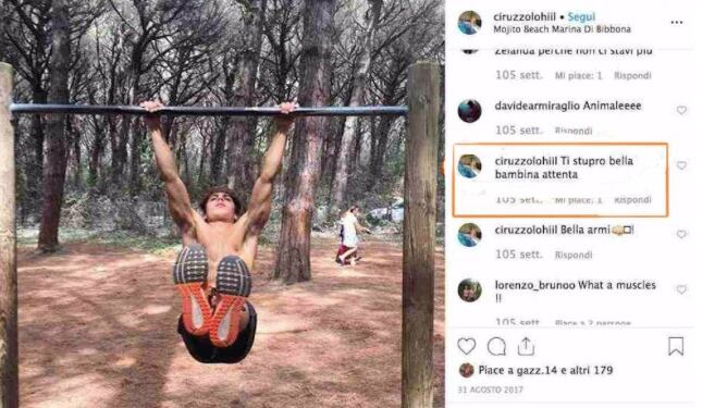 Indagato il figlio di Grillo, spunta commento choc: "Ti stupro bella bambina"