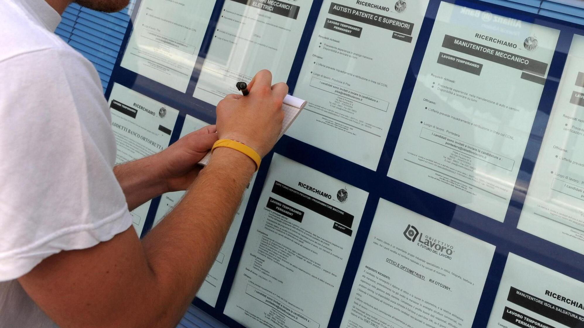 Tre milioni di italiani non cercano più un posto