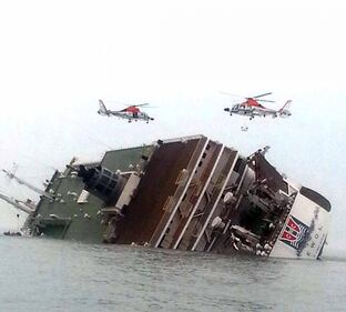 Una nave affonda in Sud Corea 6