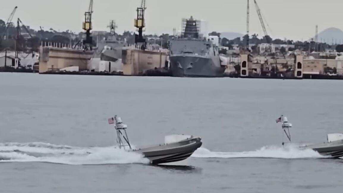 Sciame di Usv in azione: gli Usa spostano le navi-drone nel Mar Cinese Meridionale