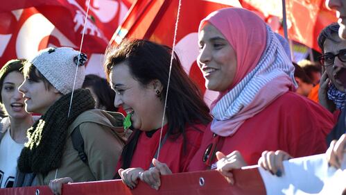 La manifestazione Cgil a Roma 4