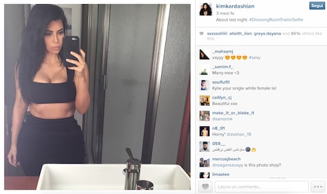 Kim Kardashian realizza un libro di selfie 14