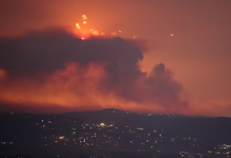 L'attacco preventivo delle Idf nel Libano meridionale 1