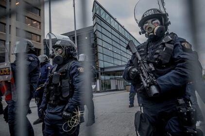 Scontri alla vigilia del G7 in Canada 8