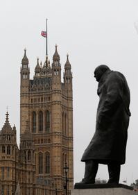 Londra, i preparativi per il funerale della Thatcher 1