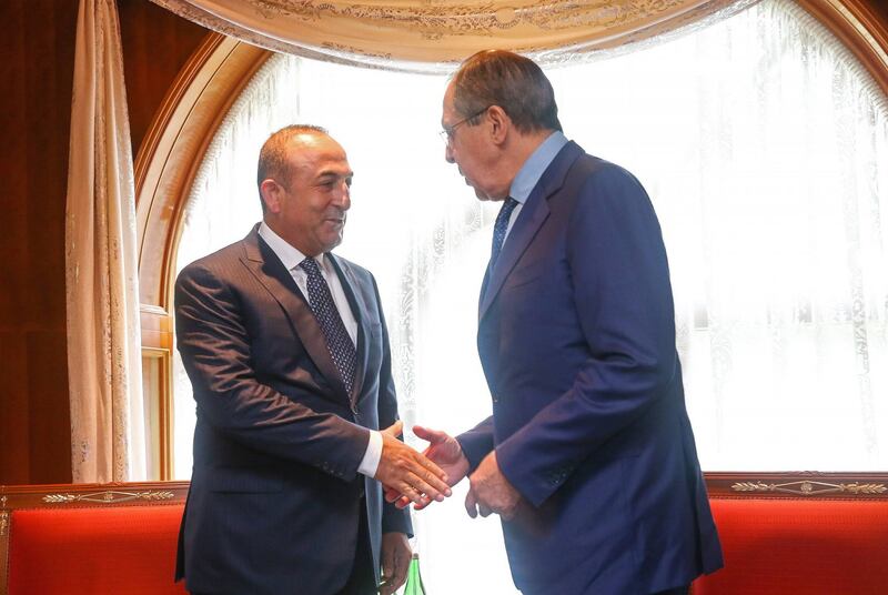 I ministri degli Esteri Lavrov e Cavusoglu si incontrano a Sochi