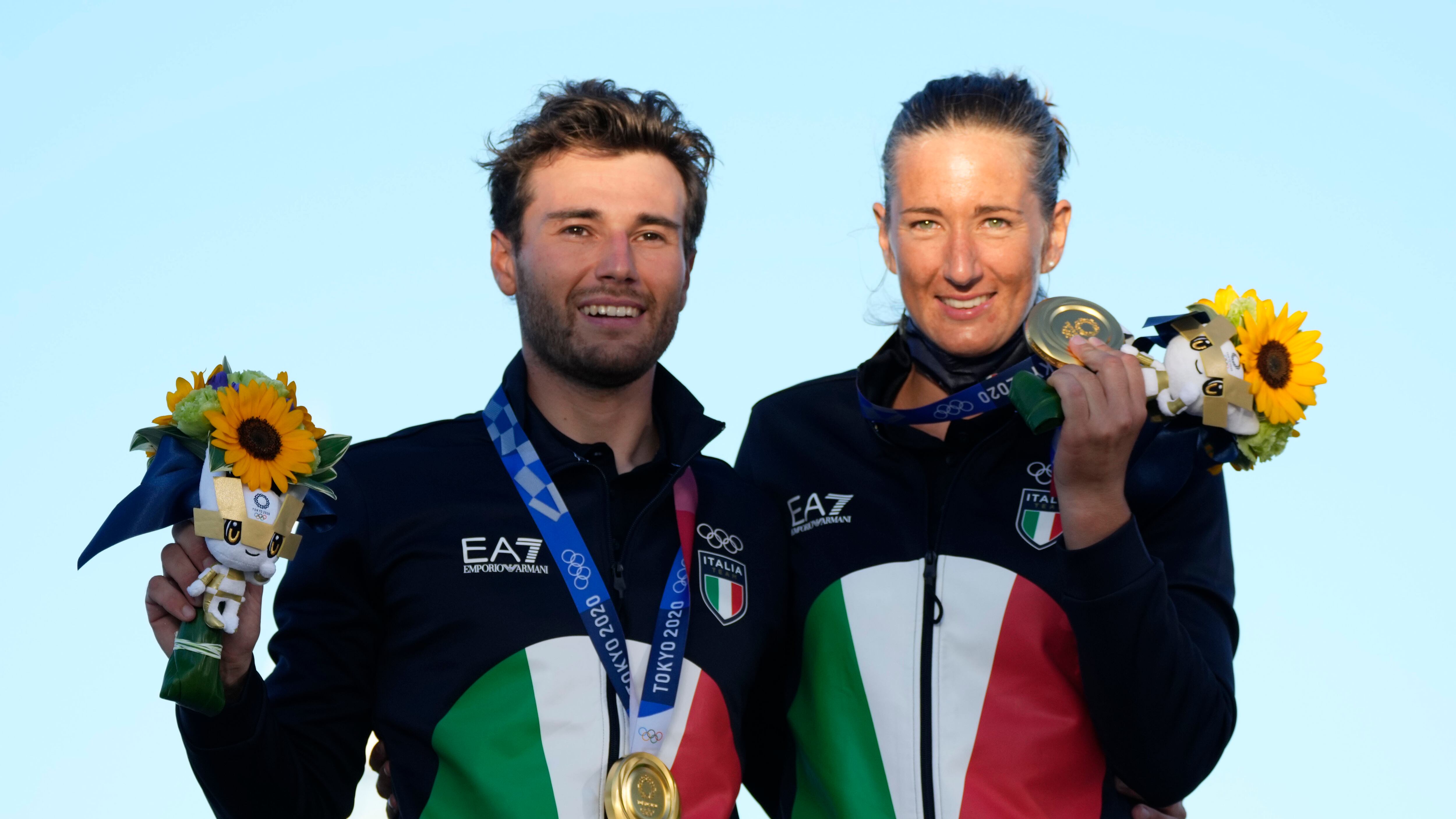 Lo show di Tita e Banti. Italia, il primo oro misto arriva nella Formula vela