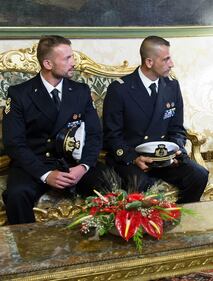 Marò al Quirinale