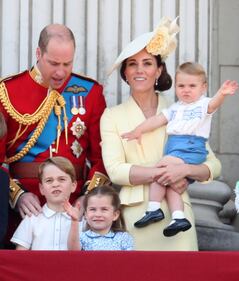 Dal Trooping The Colour 2019 la famiglia al completo dei Duchi di Cambridge  2