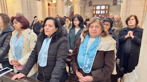 Messa domenicale nella chiesa cattolica di Bab Tuma, quartiere cristiano di Damasco