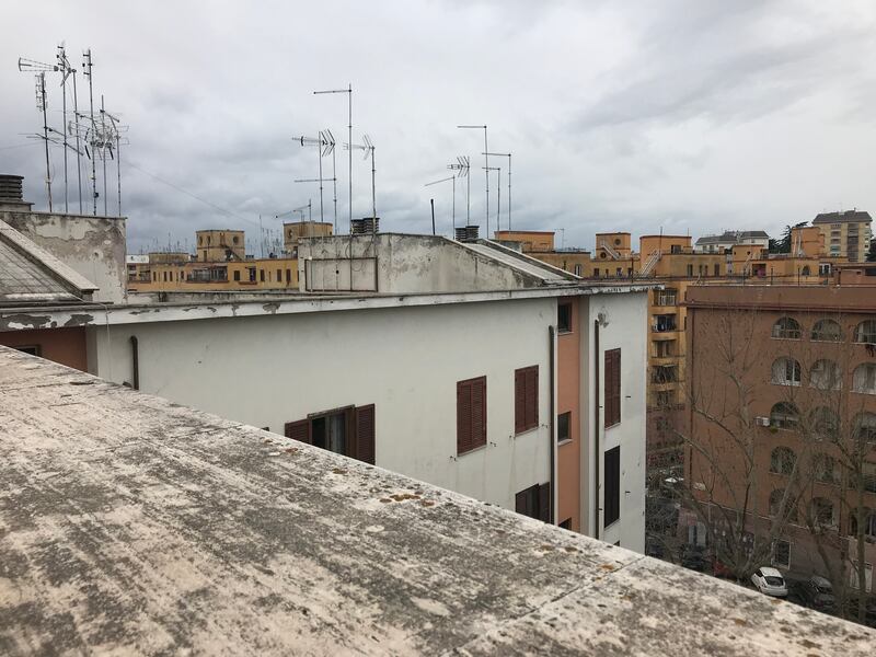 I danni alle palazzine Ater dopo il maltempo che si è abbattuto sulla Capitale 7