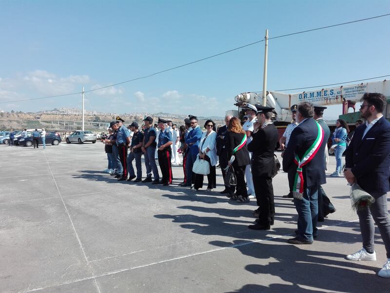 Arrivate a Porto Empedocle le salme delle vittime di Lampedusa  7