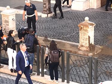 Blitz ambientalisti Senato 3