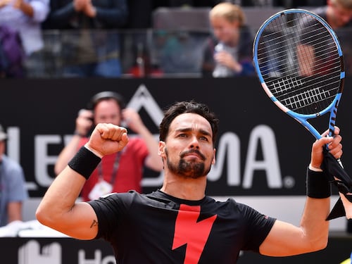 Fognini non si ferma più: Gojowczyk ko in due set e quarti di finale a Roma