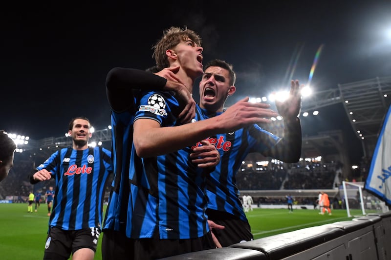 Atalanta Chelsea De Ketelaere celebrazione