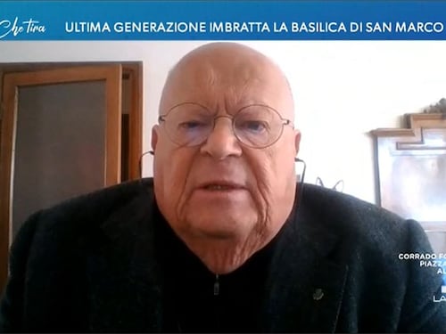 "Andate aff..., siete dei dissociati". Cazzola contro gli eco-vandali