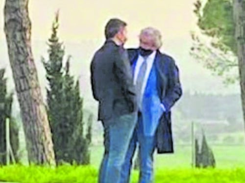 Altro che scatto casuale in Autogrill. Ecco la relazione dei servizi sull’incontro