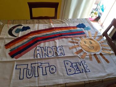 "Andrà tutto bene", il messaggio di speranza dei bimbi italiani 10