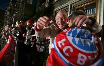 Ecco i festeggiamenti dei grandi club europei di calcio 2