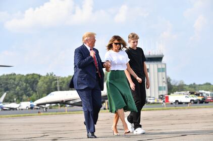 Donald Trump ritorna alla Casa Bianca dopo le vacanze 2
