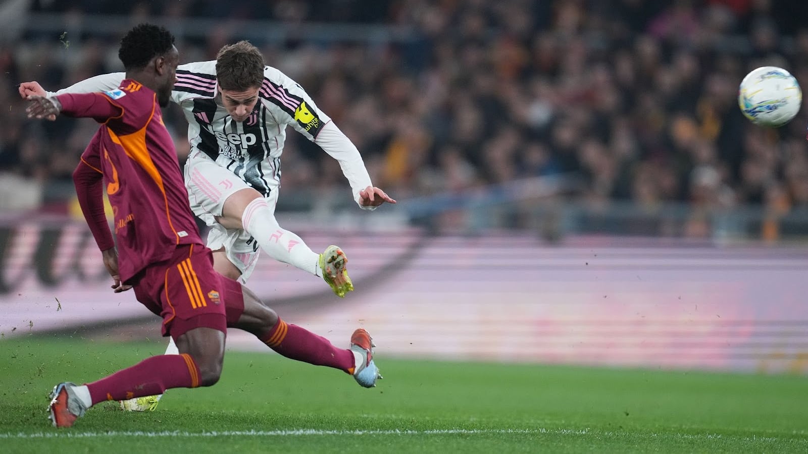 La Juventus rimonta al 93’ la Roma e strappa un punto grazie al gol di Gatti